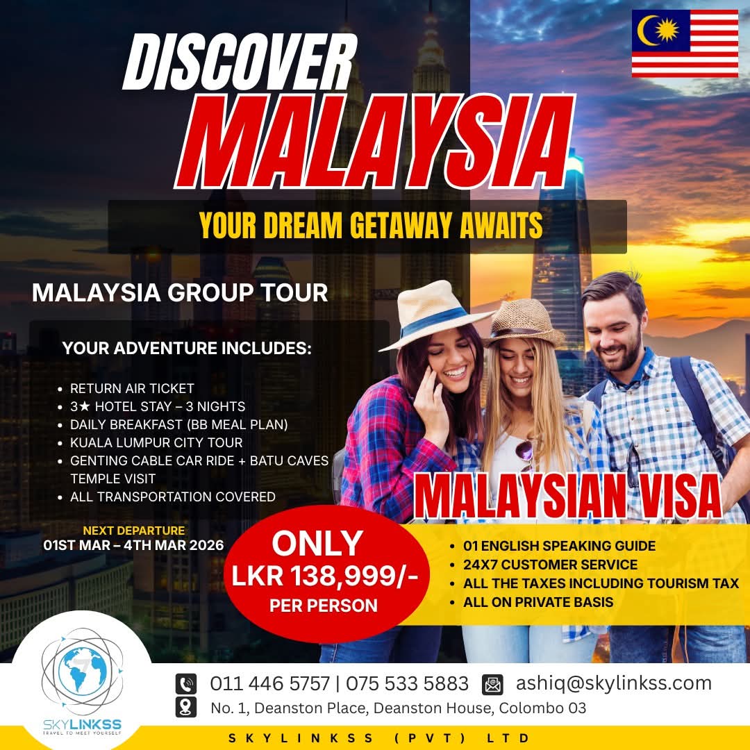 Malaysia Group Visa & Tour Offer
